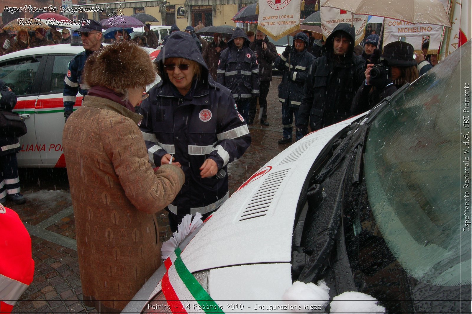 Poirino - 14 Febbraio 2010 - Inaugurazione mezzi -  Croce Rossa Italiana - Ispettorato Regionale Volontari del Soccorso Piemonte