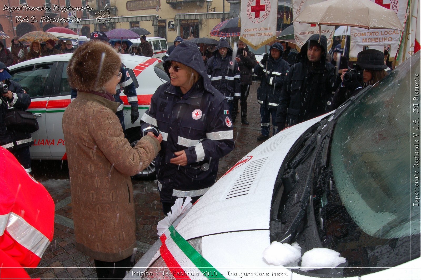 Poirino - 14 Febbraio 2010 - Inaugurazione mezzi -  Croce Rossa Italiana - Ispettorato Regionale Volontari del Soccorso Piemonte