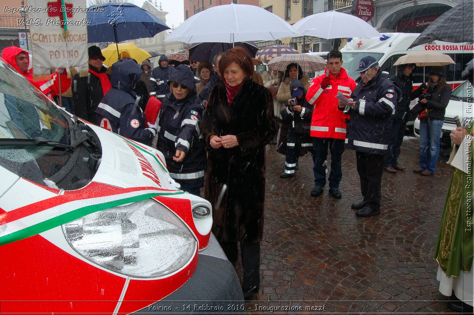 Poirino - 14 Febbraio 2010 - Inaugurazione mezzi -  Croce Rossa Italiana - Ispettorato Regionale Volontari del Soccorso Piemonte