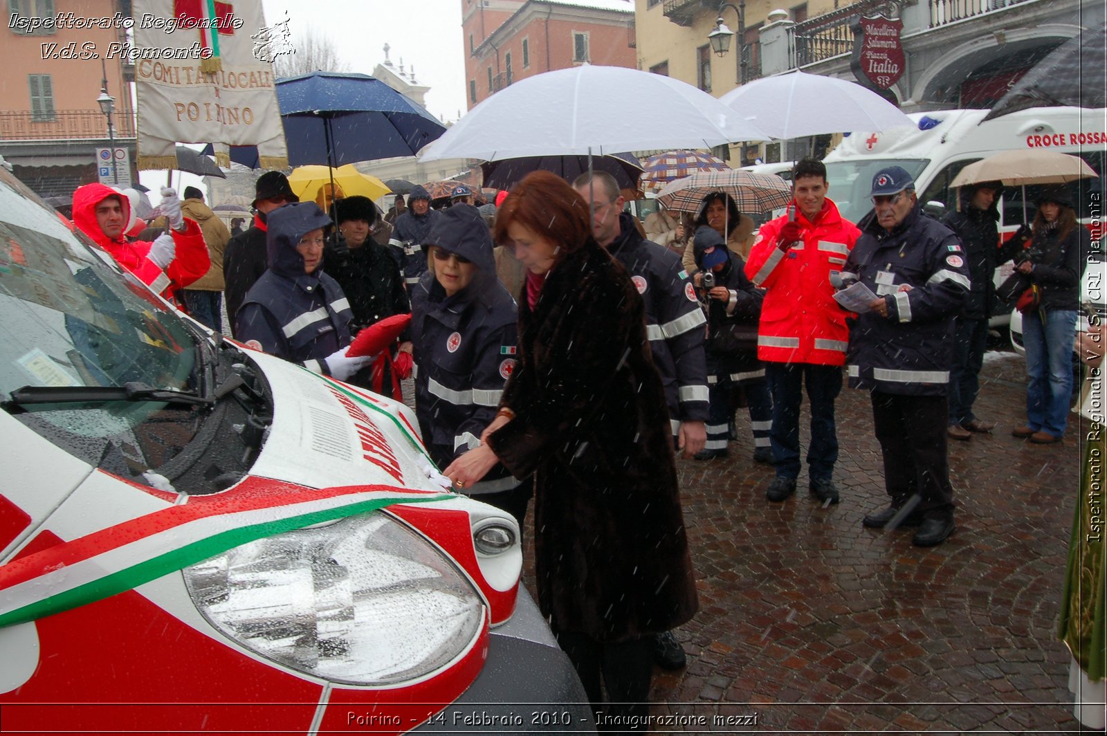 Poirino - 14 Febbraio 2010 - Inaugurazione mezzi -  Croce Rossa Italiana - Ispettorato Regionale Volontari del Soccorso Piemonte