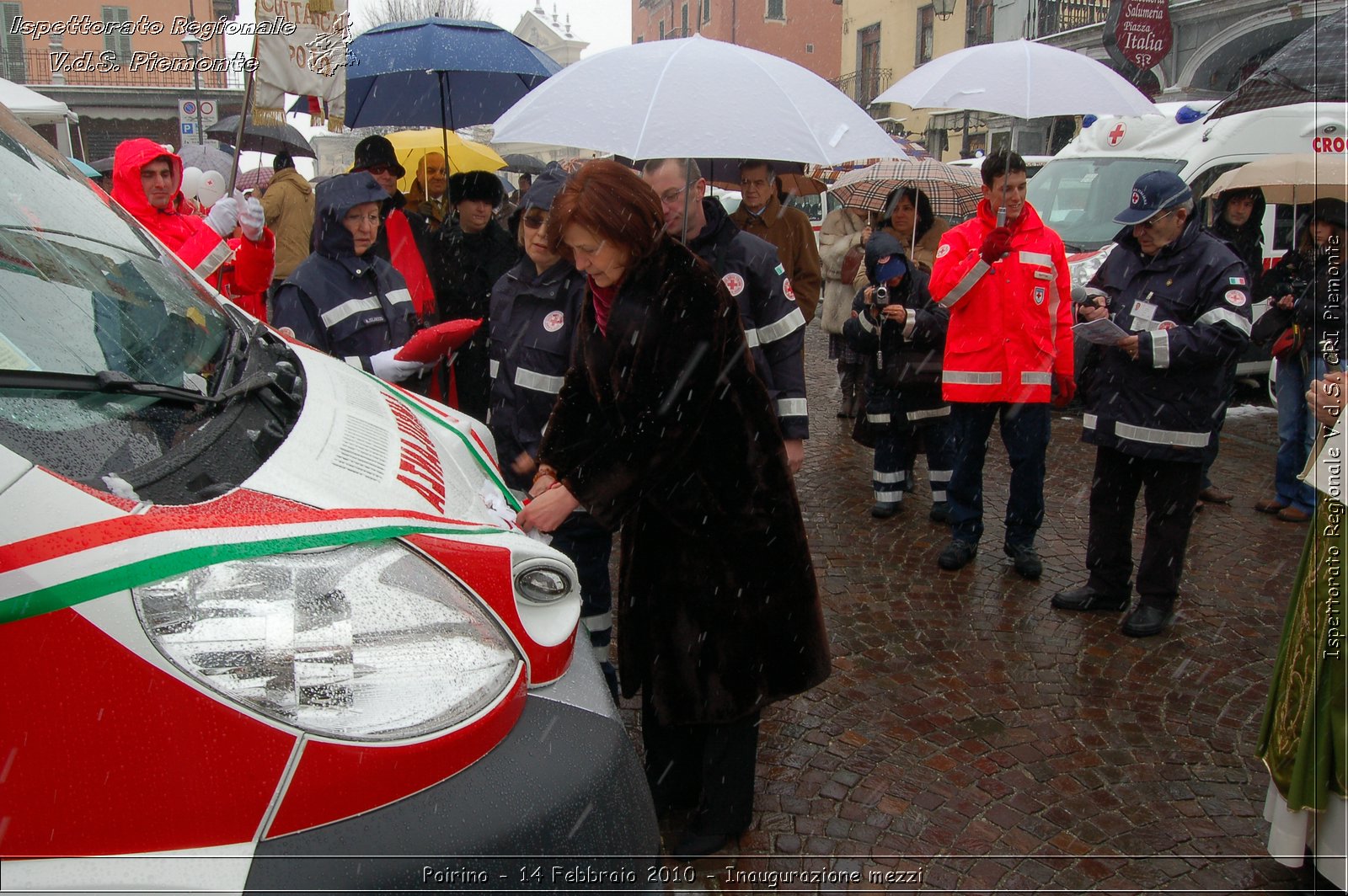 Poirino - 14 Febbraio 2010 - Inaugurazione mezzi -  Croce Rossa Italiana - Ispettorato Regionale Volontari del Soccorso Piemonte