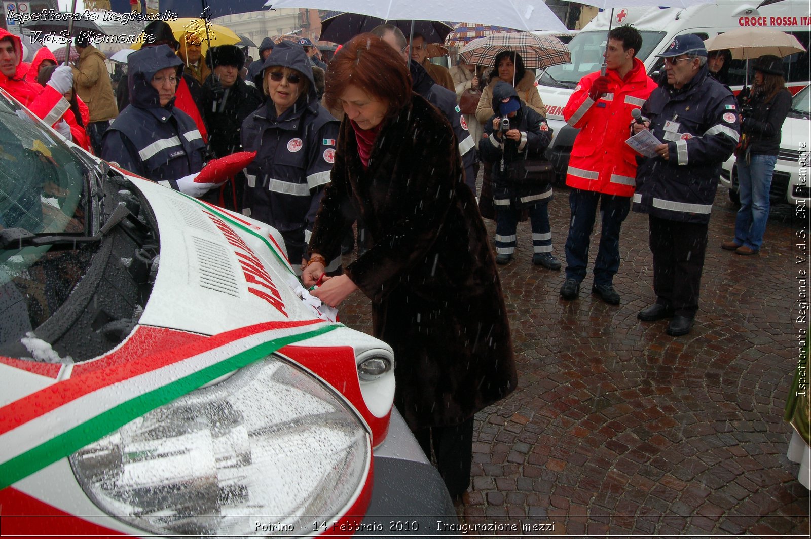 Poirino - 14 Febbraio 2010 - Inaugurazione mezzi -  Croce Rossa Italiana - Ispettorato Regionale Volontari del Soccorso Piemonte