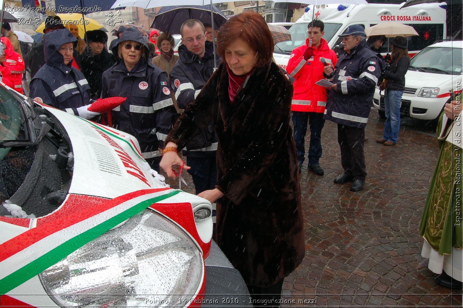 Poirino - 14 Febbraio 2010 - Inaugurazione mezzi -  Croce Rossa Italiana - Ispettorato Regionale Volontari del Soccorso Piemonte