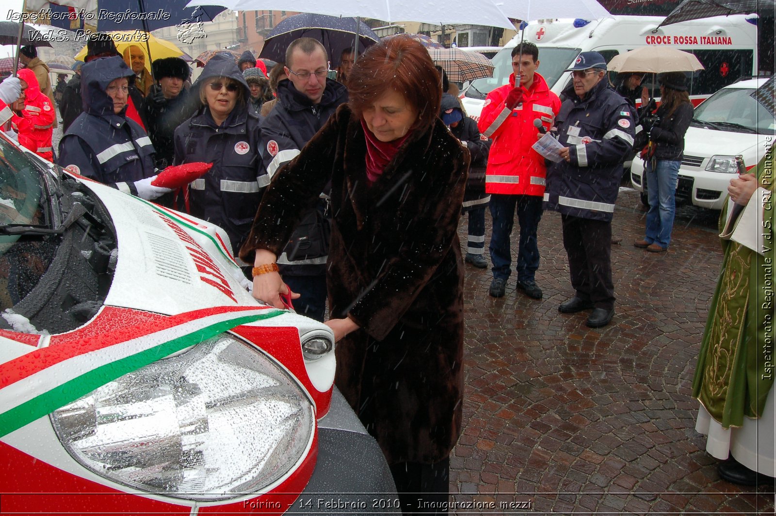 Poirino - 14 Febbraio 2010 - Inaugurazione mezzi -  Croce Rossa Italiana - Ispettorato Regionale Volontari del Soccorso Piemonte