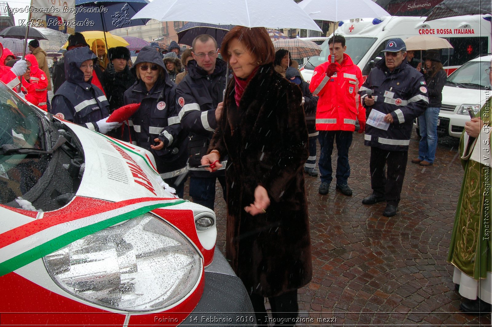 Poirino - 14 Febbraio 2010 - Inaugurazione mezzi -  Croce Rossa Italiana - Ispettorato Regionale Volontari del Soccorso Piemonte