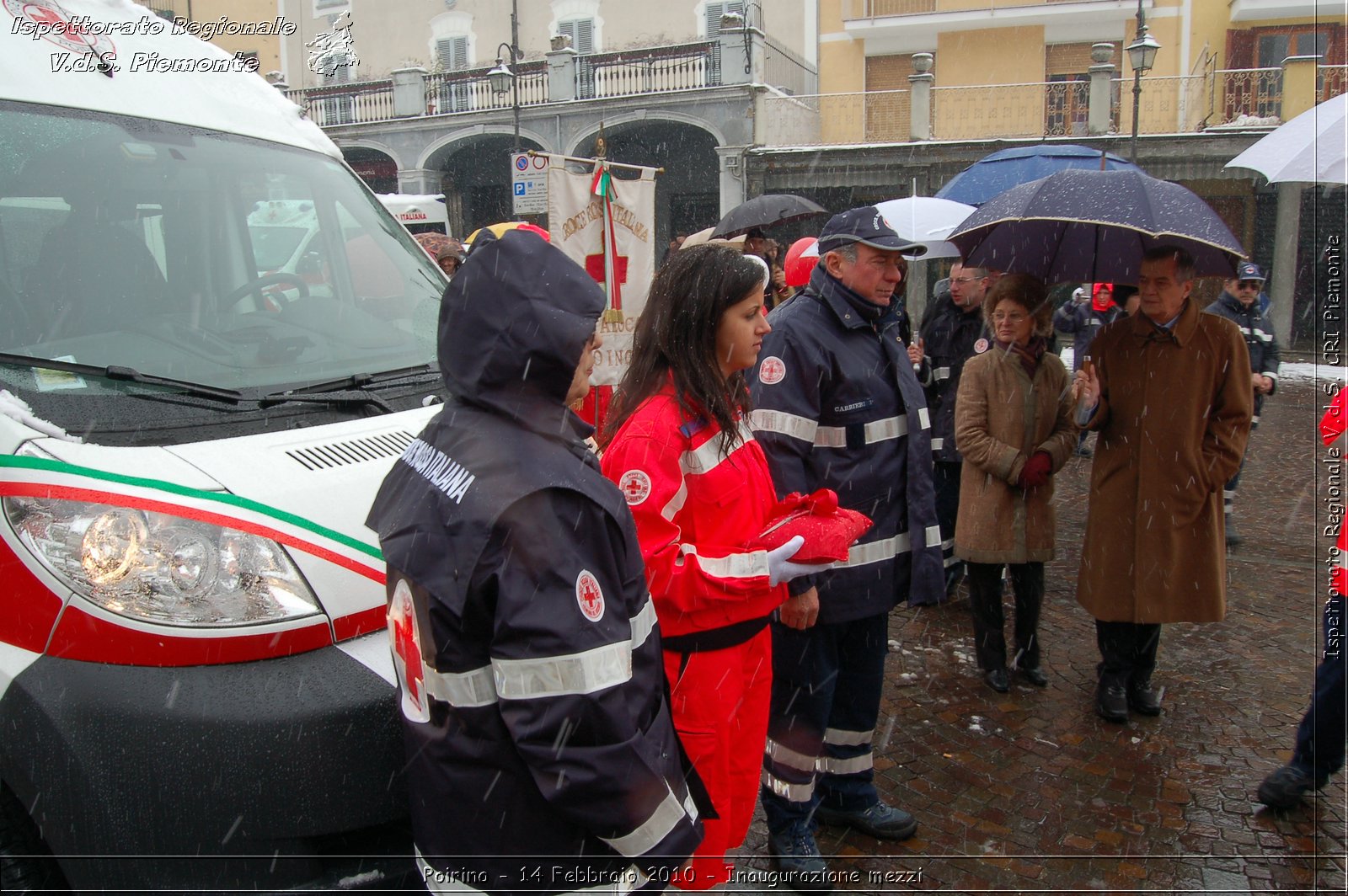 Poirino - 14 Febbraio 2010 - Inaugurazione mezzi -  Croce Rossa Italiana - Ispettorato Regionale Volontari del Soccorso Piemonte