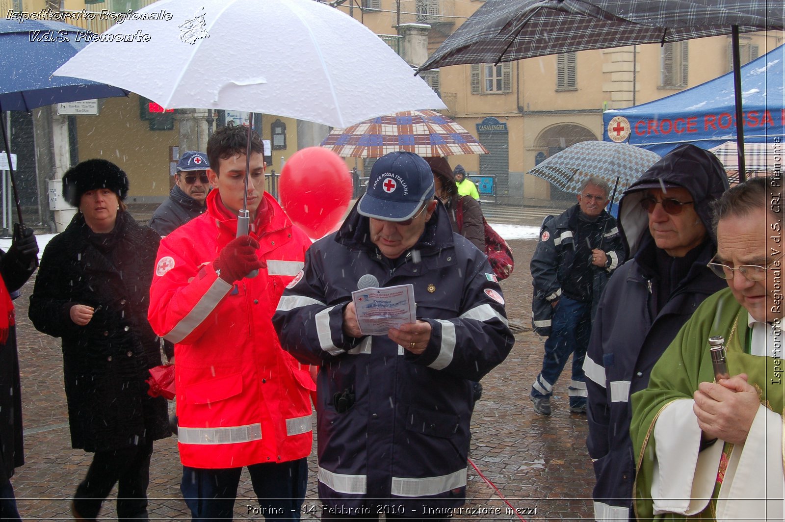 Poirino - 14 Febbraio 2010 - Inaugurazione mezzi -  Croce Rossa Italiana - Ispettorato Regionale Volontari del Soccorso Piemonte