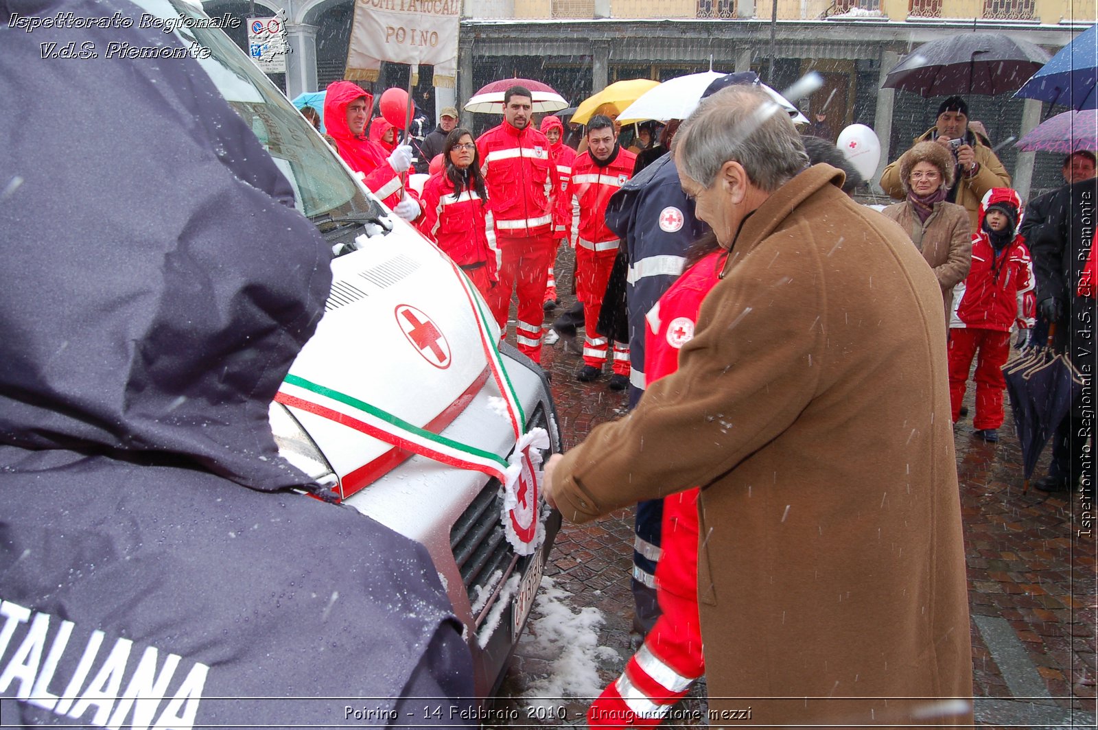 Poirino - 14 Febbraio 2010 - Inaugurazione mezzi -  Croce Rossa Italiana - Ispettorato Regionale Volontari del Soccorso Piemonte