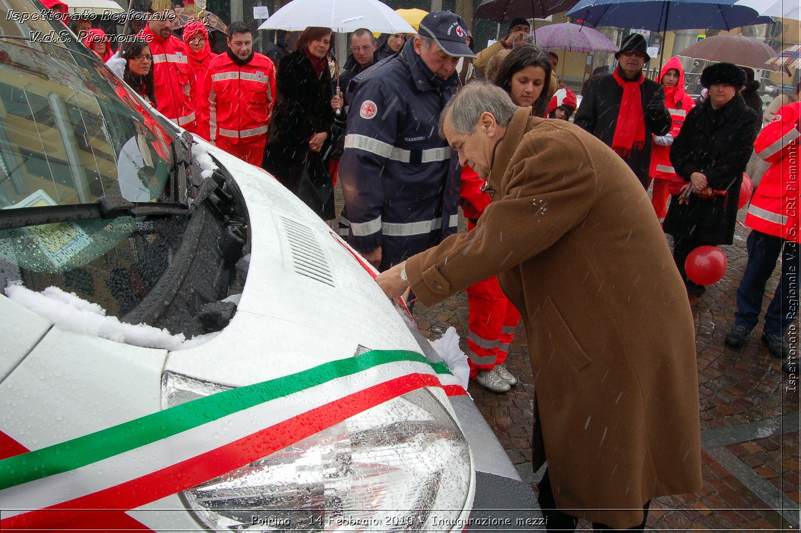 Poirino - 14 Febbraio 2010 - Inaugurazione mezzi -  Croce Rossa Italiana - Ispettorato Regionale Volontari del Soccorso Piemonte