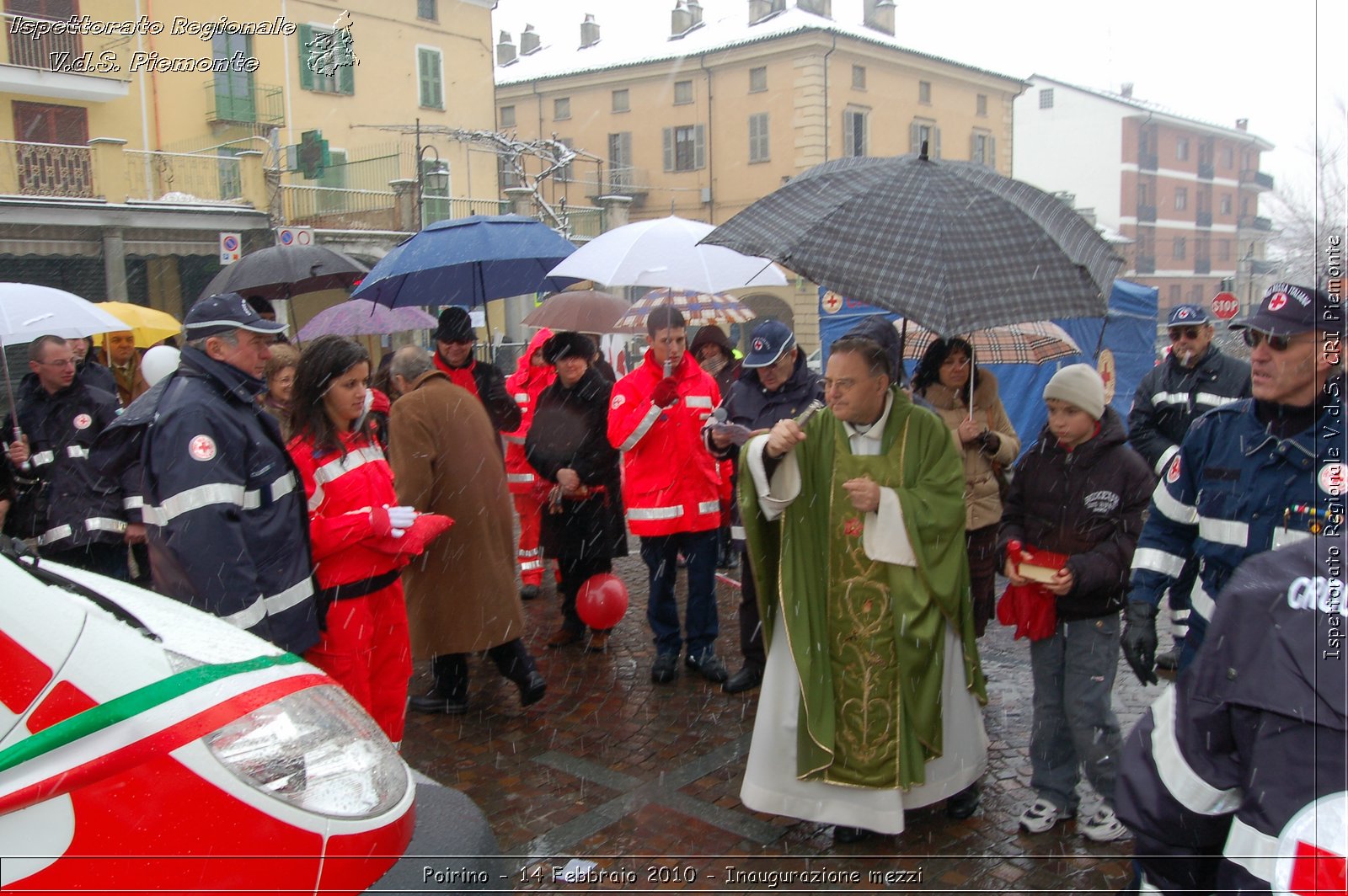 Poirino - 14 Febbraio 2010 - Inaugurazione mezzi -  Croce Rossa Italiana - Ispettorato Regionale Volontari del Soccorso Piemonte