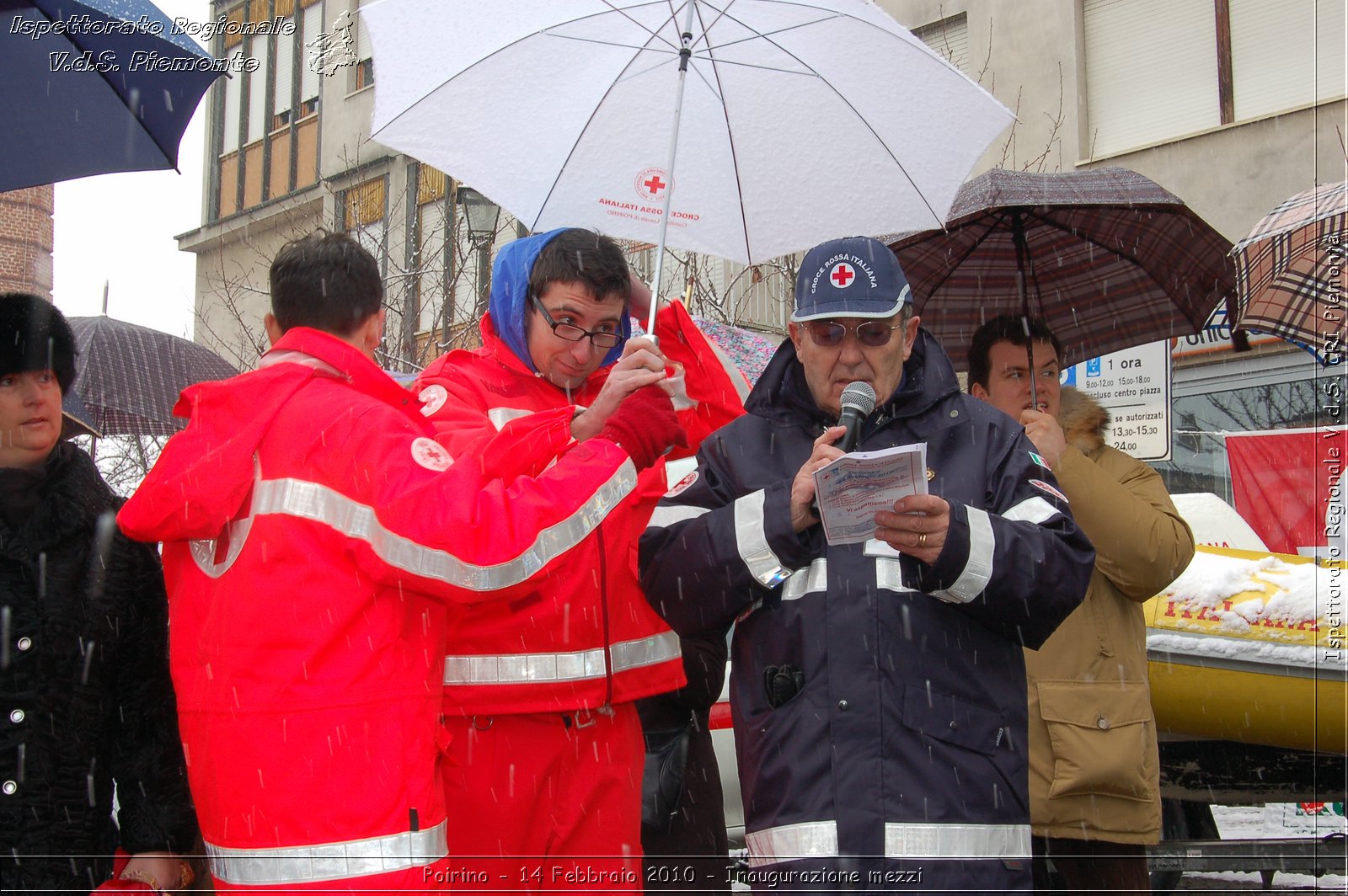 Poirino - 14 Febbraio 2010 - Inaugurazione mezzi -  Croce Rossa Italiana - Ispettorato Regionale Volontari del Soccorso Piemonte