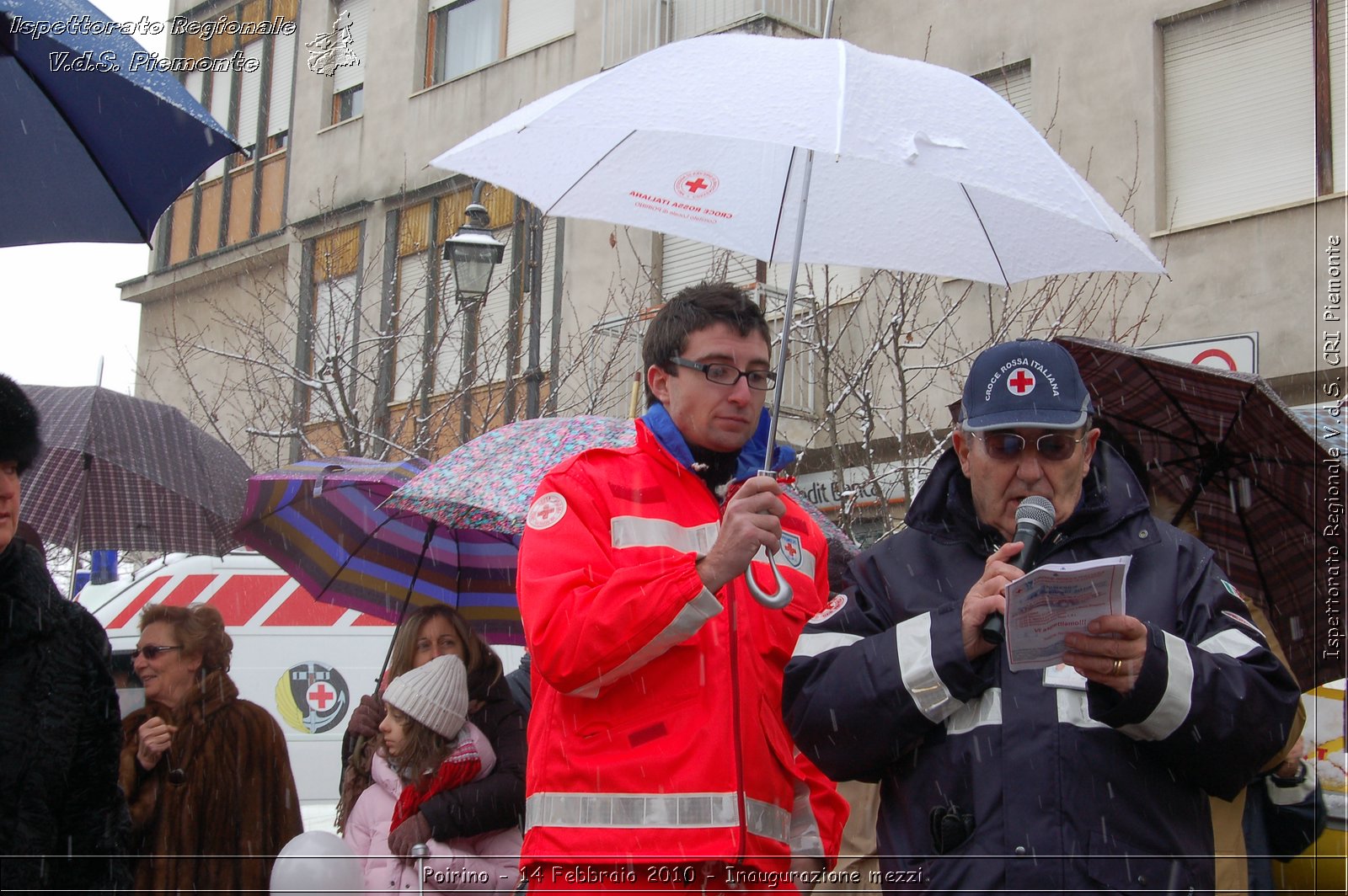 Poirino - 14 Febbraio 2010 - Inaugurazione mezzi -  Croce Rossa Italiana - Ispettorato Regionale Volontari del Soccorso Piemonte