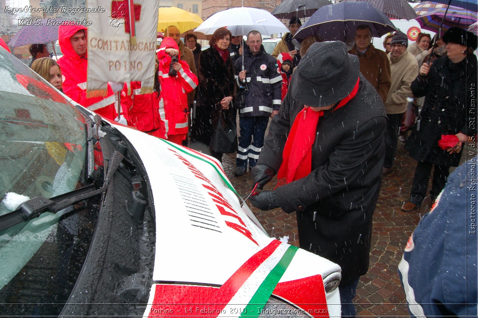 Poirino - 14 Febbraio 2010 - Inaugurazione mezzi -  Croce Rossa Italiana - Ispettorato Regionale Volontari del Soccorso Piemonte