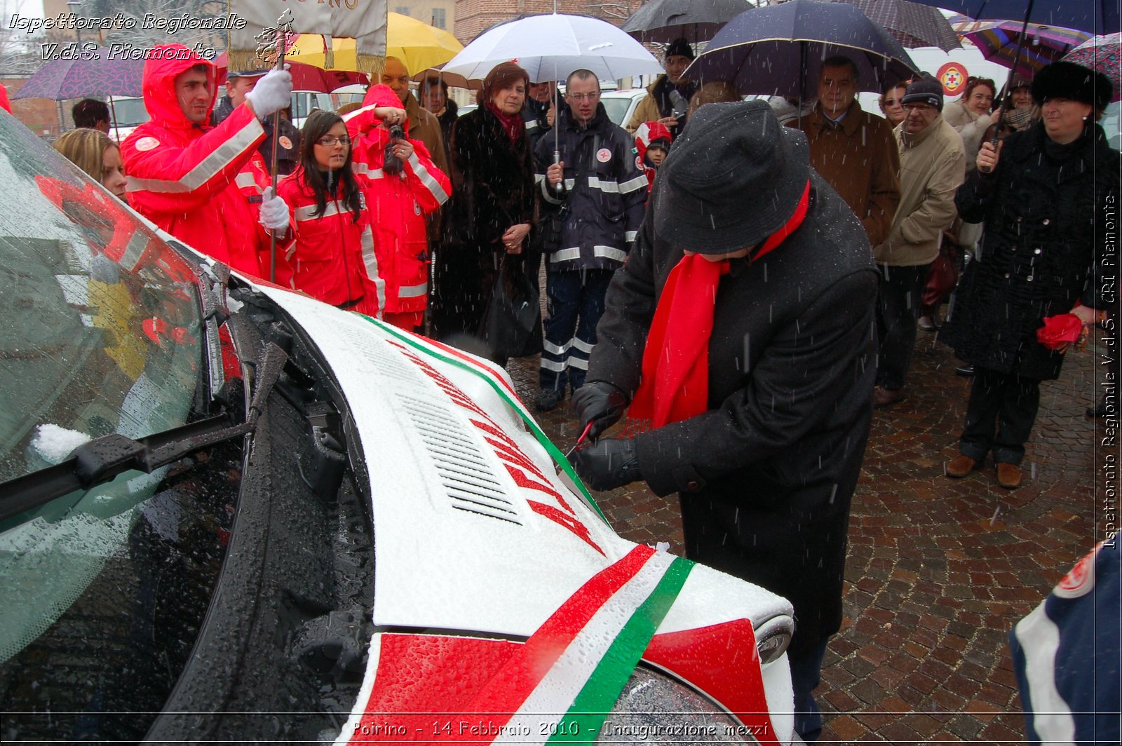 Poirino - 14 Febbraio 2010 - Inaugurazione mezzi -  Croce Rossa Italiana - Ispettorato Regionale Volontari del Soccorso Piemonte