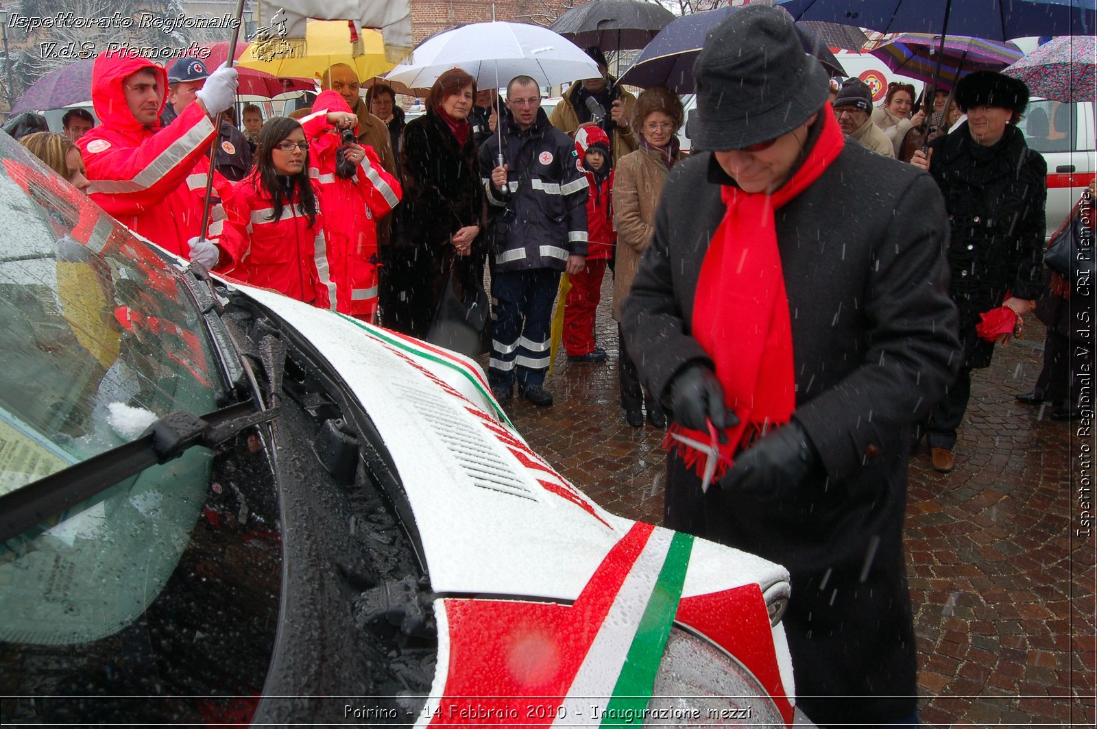 Poirino - 14 Febbraio 2010 - Inaugurazione mezzi -  Croce Rossa Italiana - Ispettorato Regionale Volontari del Soccorso Piemonte