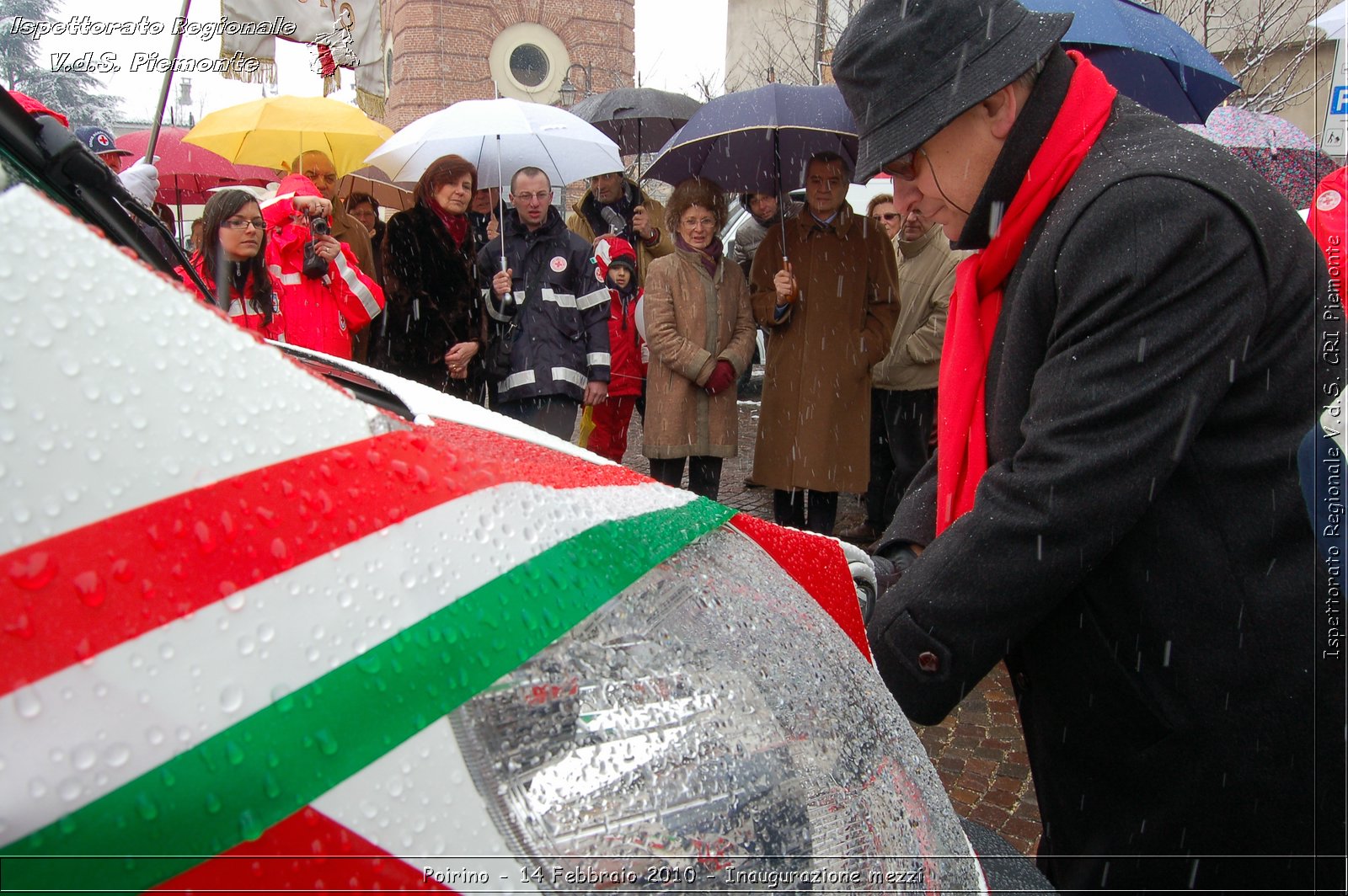 Poirino - 14 Febbraio 2010 - Inaugurazione mezzi -  Croce Rossa Italiana - Ispettorato Regionale Volontari del Soccorso Piemonte