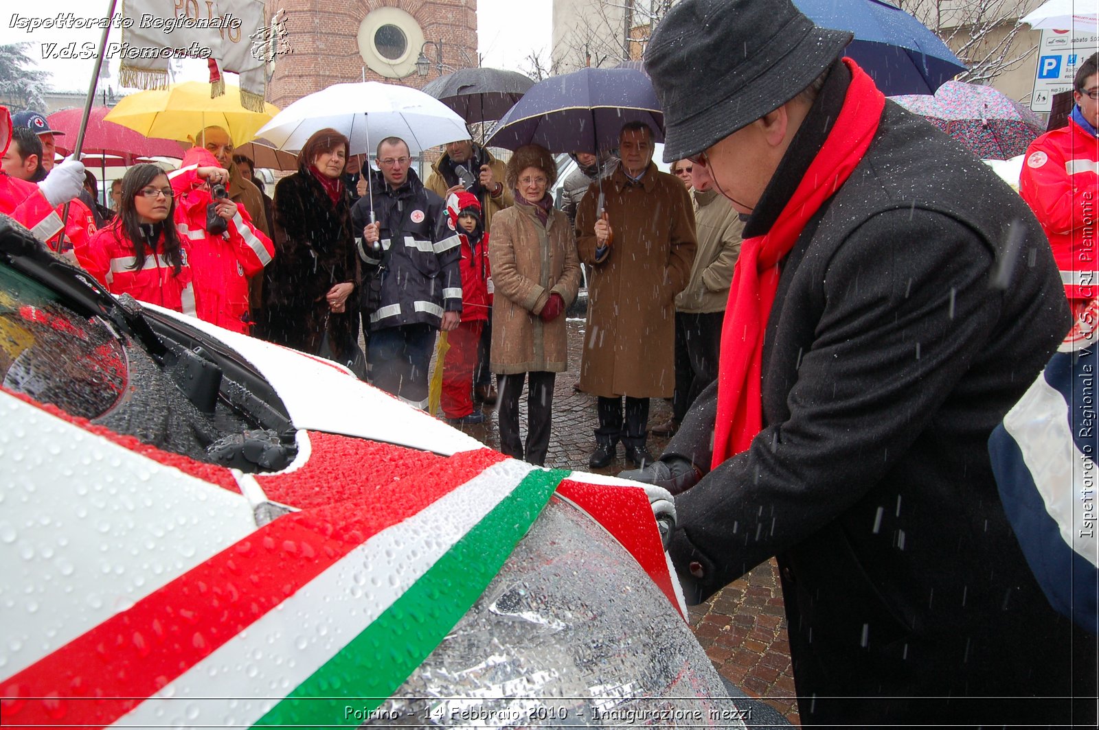 Poirino - 14 Febbraio 2010 - Inaugurazione mezzi -  Croce Rossa Italiana - Ispettorato Regionale Volontari del Soccorso Piemonte