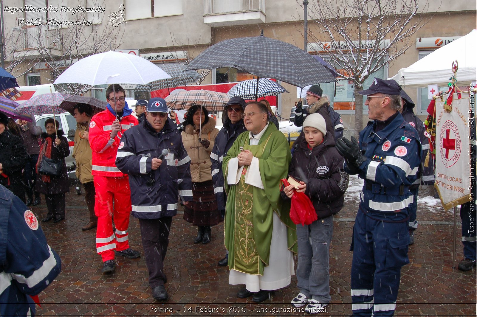 Poirino - 14 Febbraio 2010 - Inaugurazione mezzi -  Croce Rossa Italiana - Ispettorato Regionale Volontari del Soccorso Piemonte