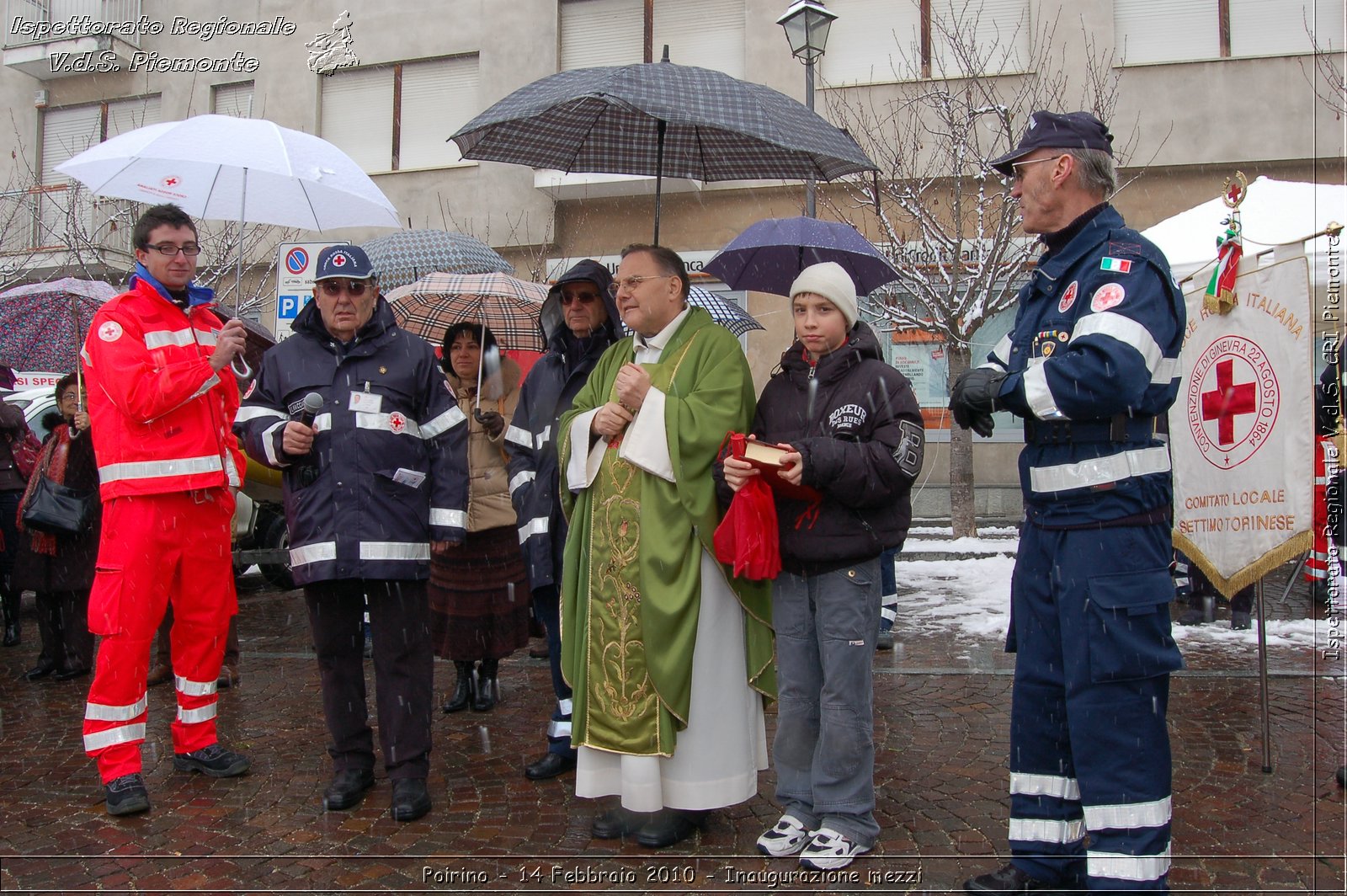 Poirino - 14 Febbraio 2010 - Inaugurazione mezzi -  Croce Rossa Italiana - Ispettorato Regionale Volontari del Soccorso Piemonte