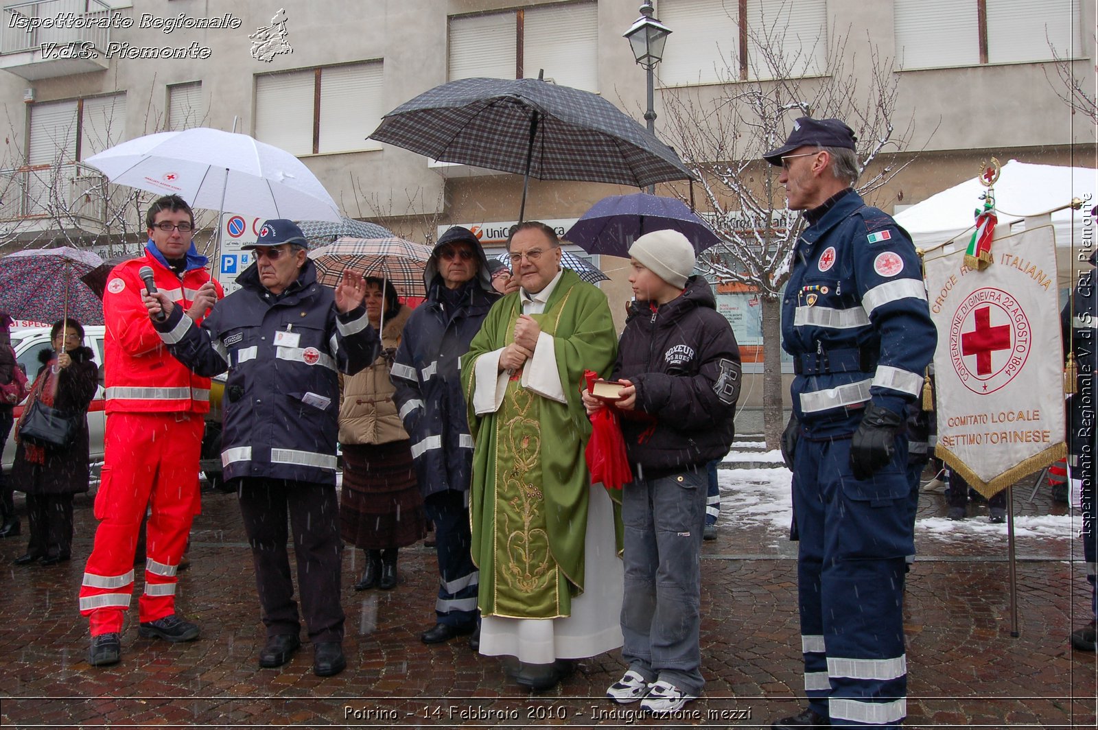 Poirino - 14 Febbraio 2010 - Inaugurazione mezzi -  Croce Rossa Italiana - Ispettorato Regionale Volontari del Soccorso Piemonte