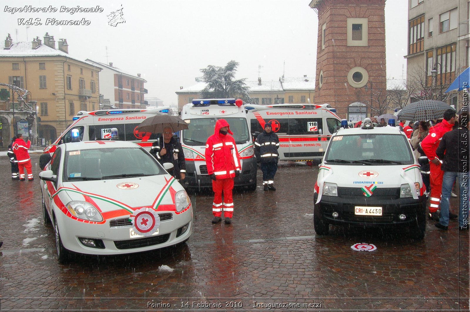 Poirino - 14 Febbraio 2010 - Inaugurazione mezzi -  Croce Rossa Italiana - Ispettorato Regionale Volontari del Soccorso Piemonte