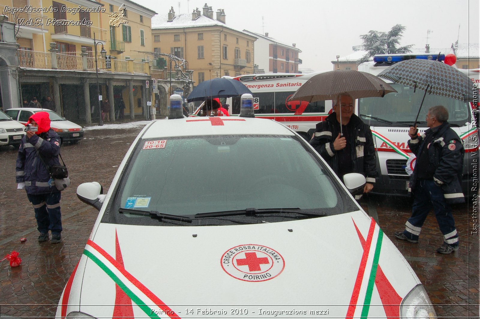 Poirino - 14 Febbraio 2010 - Inaugurazione mezzi -  Croce Rossa Italiana - Ispettorato Regionale Volontari del Soccorso Piemonte