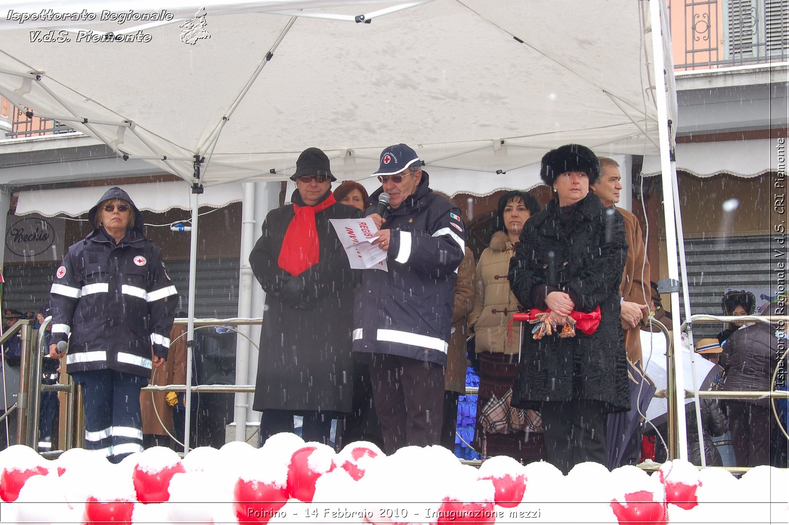 Poirino - 14 Febbraio 2010 - Inaugurazione mezzi -  Croce Rossa Italiana - Ispettorato Regionale Volontari del Soccorso Piemonte