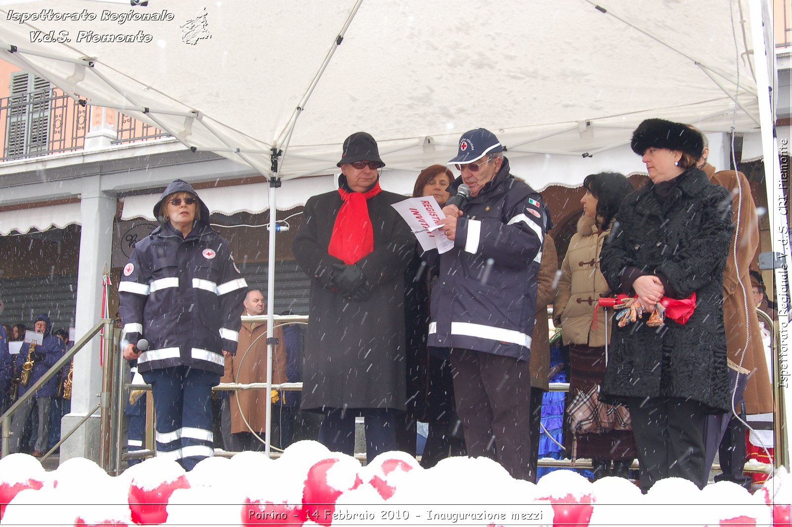 Poirino - 14 Febbraio 2010 - Inaugurazione mezzi -  Croce Rossa Italiana - Ispettorato Regionale Volontari del Soccorso Piemonte