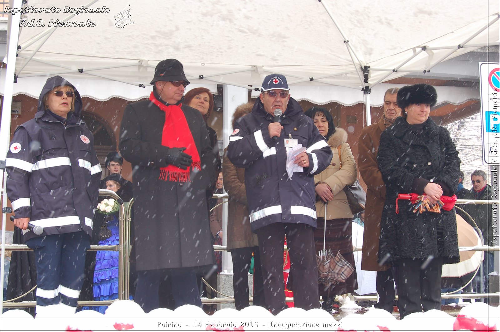 Poirino - 14 Febbraio 2010 - Inaugurazione mezzi -  Croce Rossa Italiana - Ispettorato Regionale Volontari del Soccorso Piemonte