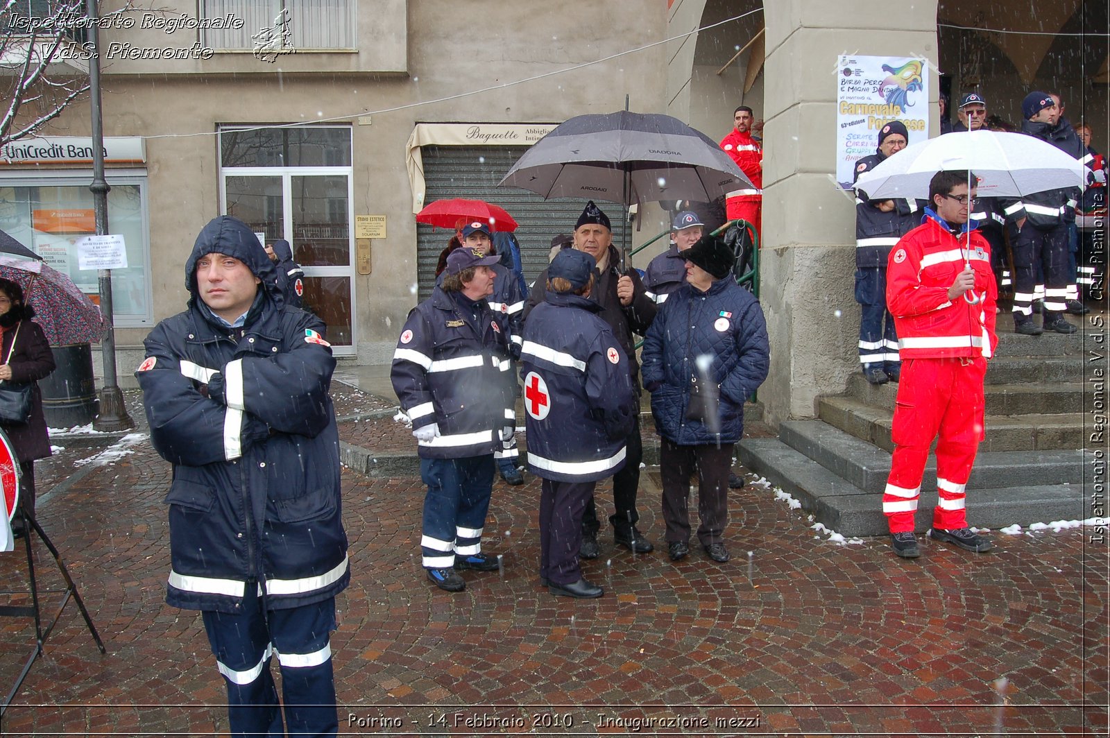 Poirino - 14 Febbraio 2010 - Inaugurazione mezzi -  Croce Rossa Italiana - Ispettorato Regionale Volontari del Soccorso Piemonte