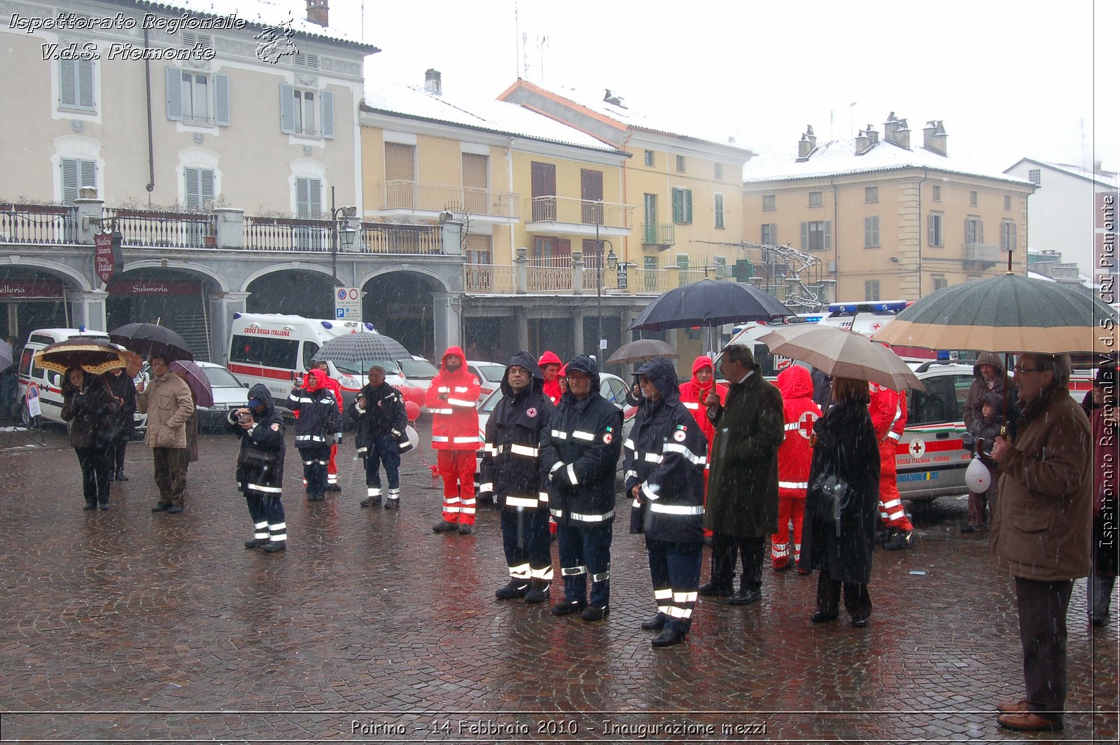 Poirino - 14 Febbraio 2010 - Inaugurazione mezzi -  Croce Rossa Italiana - Ispettorato Regionale Volontari del Soccorso Piemonte