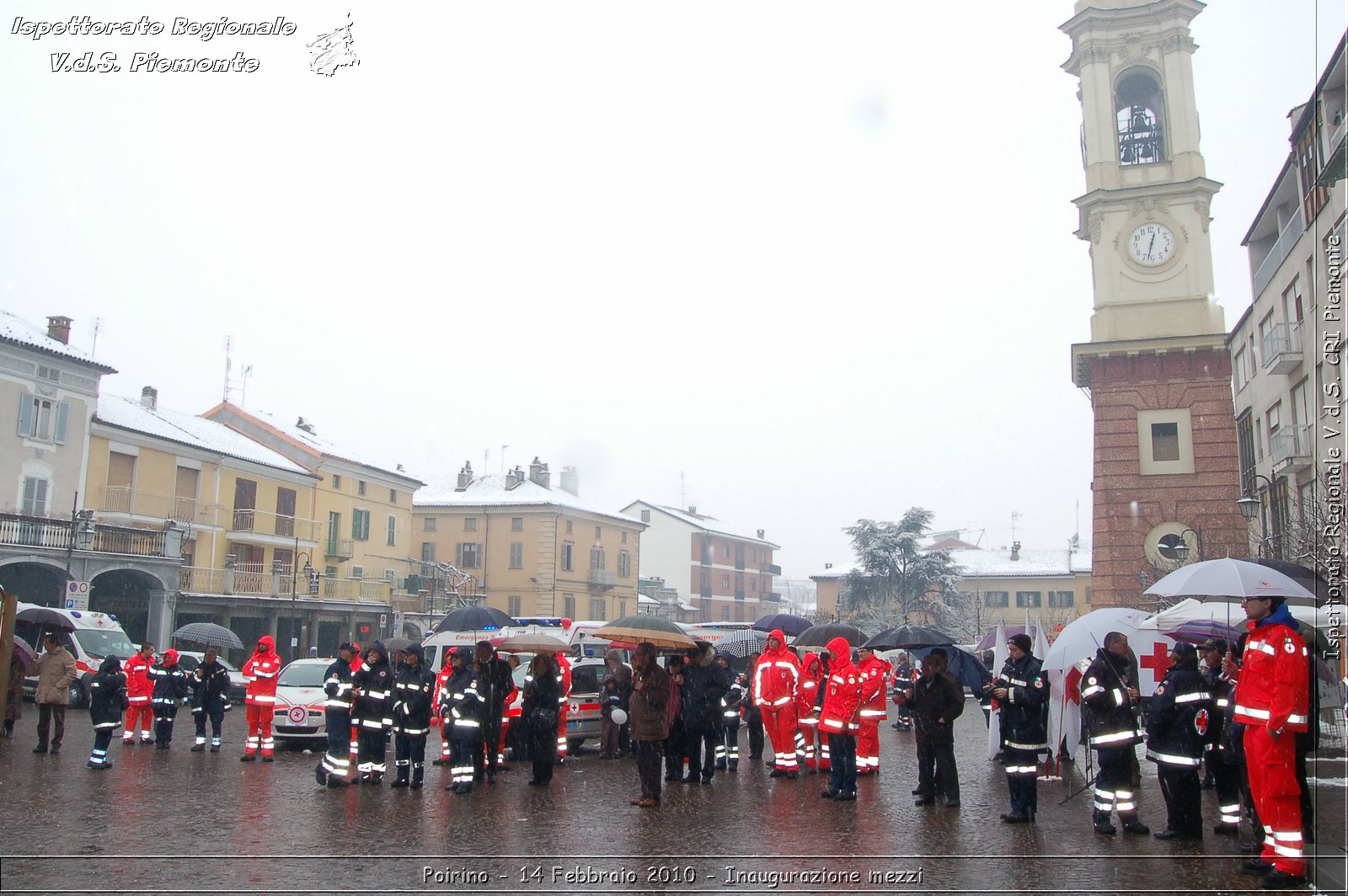 Poirino - 14 Febbraio 2010 - Inaugurazione mezzi -  Croce Rossa Italiana - Ispettorato Regionale Volontari del Soccorso Piemonte