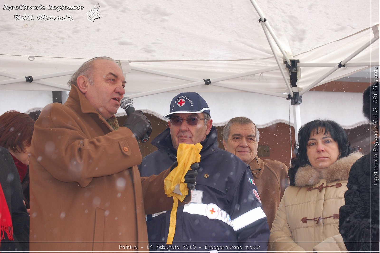 Poirino - 14 Febbraio 2010 - Inaugurazione mezzi -  Croce Rossa Italiana - Ispettorato Regionale Volontari del Soccorso Piemonte