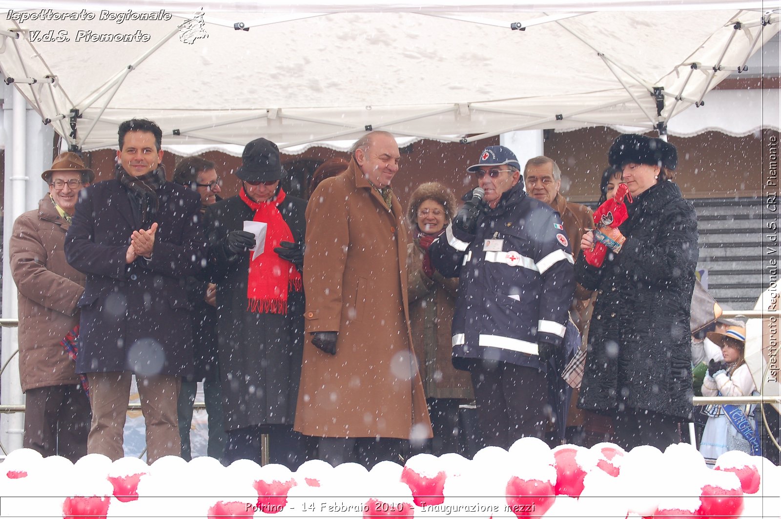 Poirino - 14 Febbraio 2010 - Inaugurazione mezzi -  Croce Rossa Italiana - Ispettorato Regionale Volontari del Soccorso Piemonte