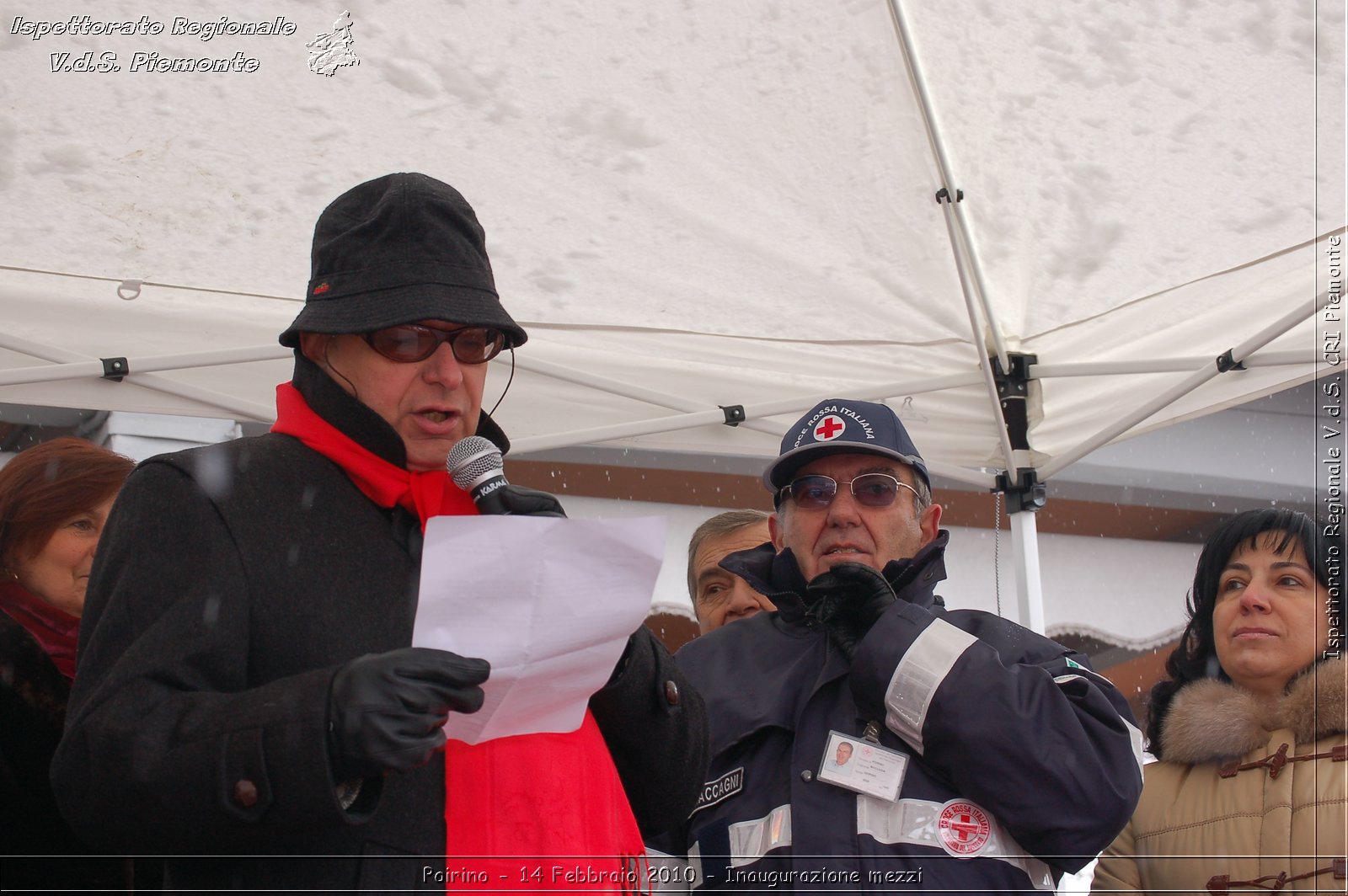 Poirino - 14 Febbraio 2010 - Inaugurazione mezzi -  Croce Rossa Italiana - Ispettorato Regionale Volontari del Soccorso Piemonte