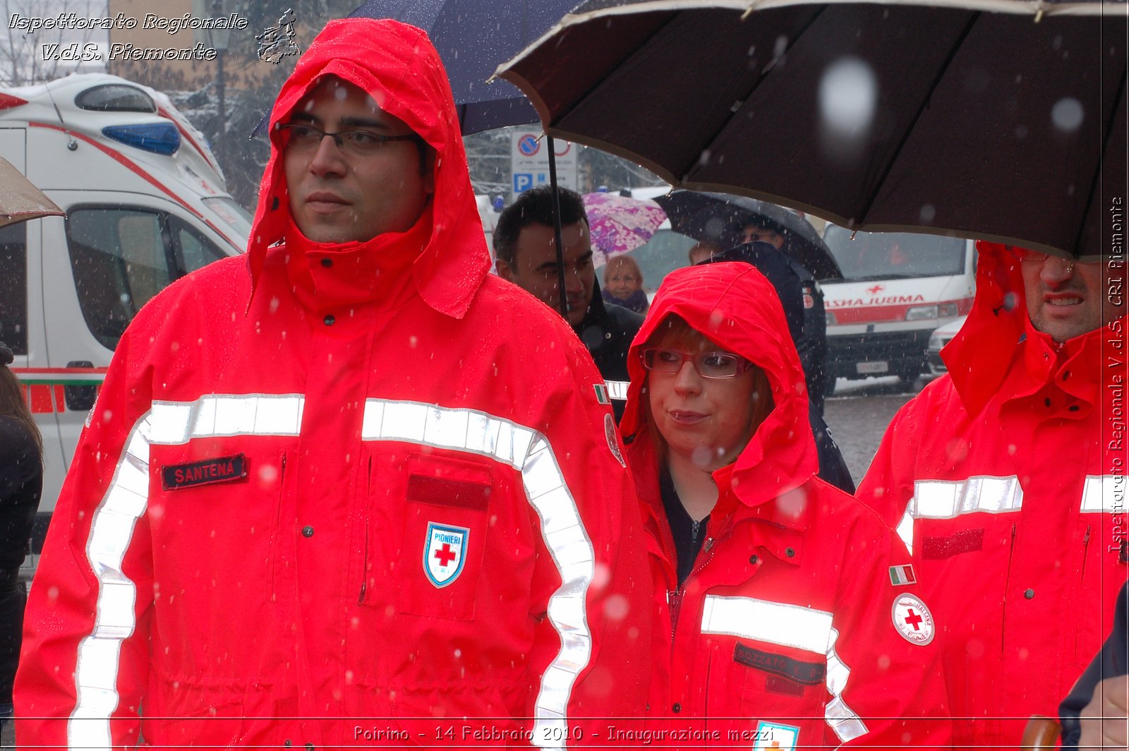 Poirino - 14 Febbraio 2010 - Inaugurazione mezzi -  Croce Rossa Italiana - Ispettorato Regionale Volontari del Soccorso Piemonte