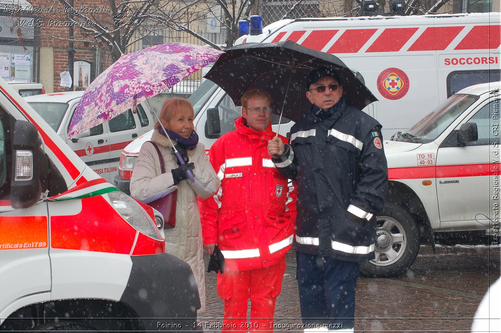 Poirino - 14 Febbraio 2010 - Inaugurazione mezzi -  Croce Rossa Italiana - Ispettorato Regionale Volontari del Soccorso Piemonte