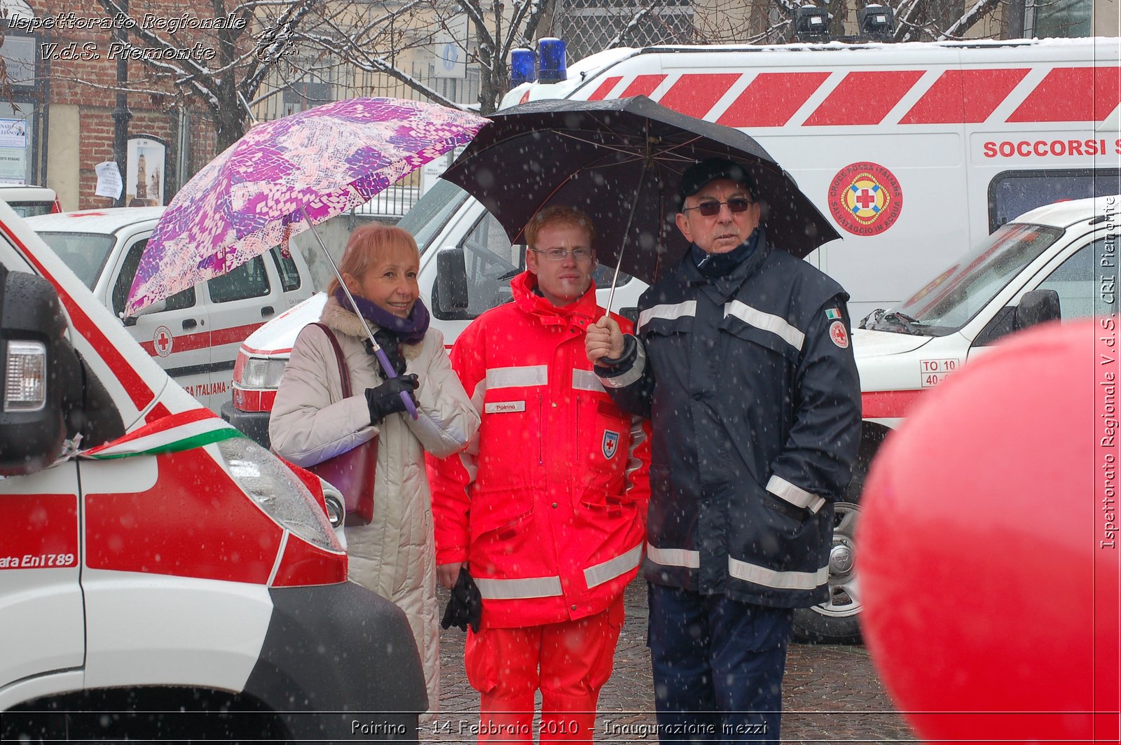 Poirino - 14 Febbraio 2010 - Inaugurazione mezzi -  Croce Rossa Italiana - Ispettorato Regionale Volontari del Soccorso Piemonte