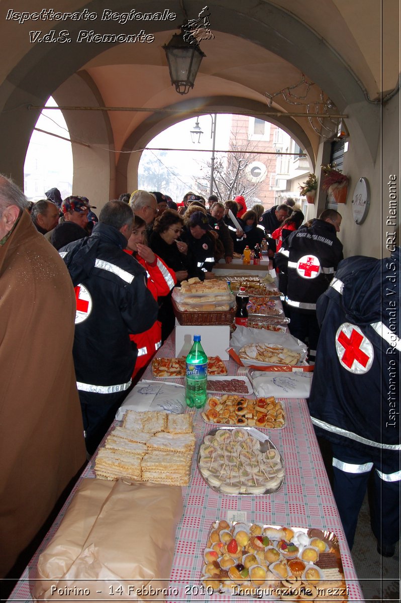 Poirino - 14 Febbraio 2010 - Inaugurazione mezzi -  Croce Rossa Italiana - Ispettorato Regionale Volontari del Soccorso Piemonte