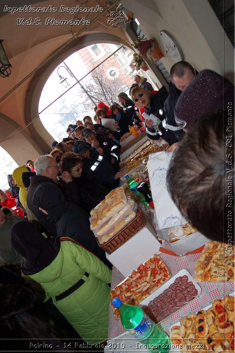 Poirino - 14 Febbraio 2010 - Inaugurazione mezzi -  Croce Rossa Italiana - Ispettorato Regionale Volontari del Soccorso Piemonte