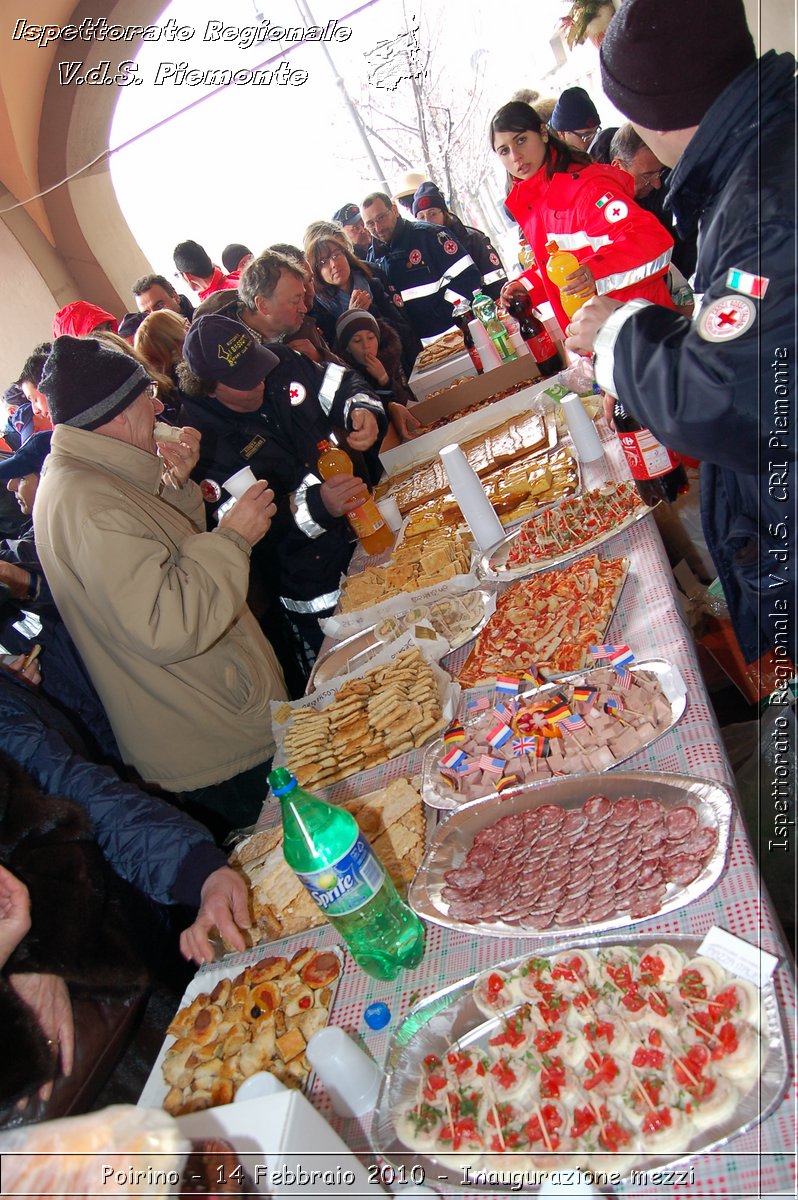 Poirino - 14 Febbraio 2010 - Inaugurazione mezzi -  Croce Rossa Italiana - Ispettorato Regionale Volontari del Soccorso Piemonte