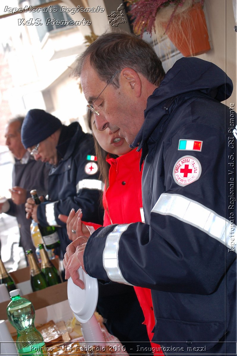 Poirino - 14 Febbraio 2010 - Inaugurazione mezzi -  Croce Rossa Italiana - Ispettorato Regionale Volontari del Soccorso Piemonte