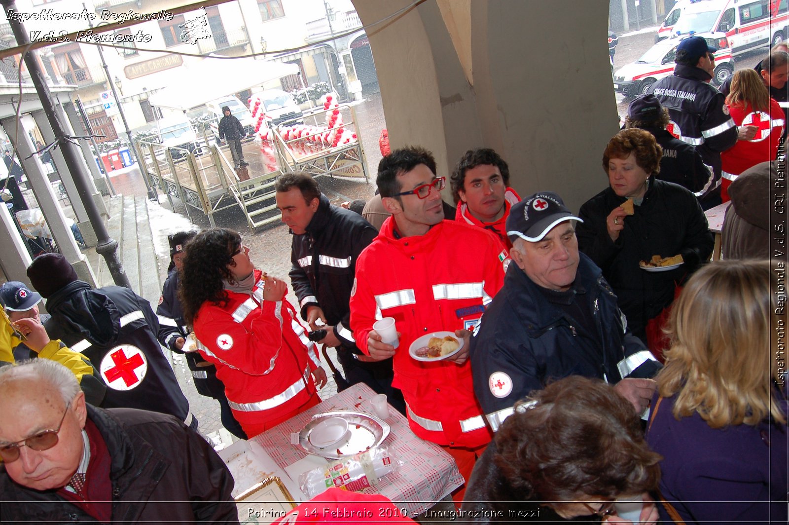 Poirino - 14 Febbraio 2010 - Inaugurazione mezzi -  Croce Rossa Italiana - Ispettorato Regionale Volontari del Soccorso Piemonte