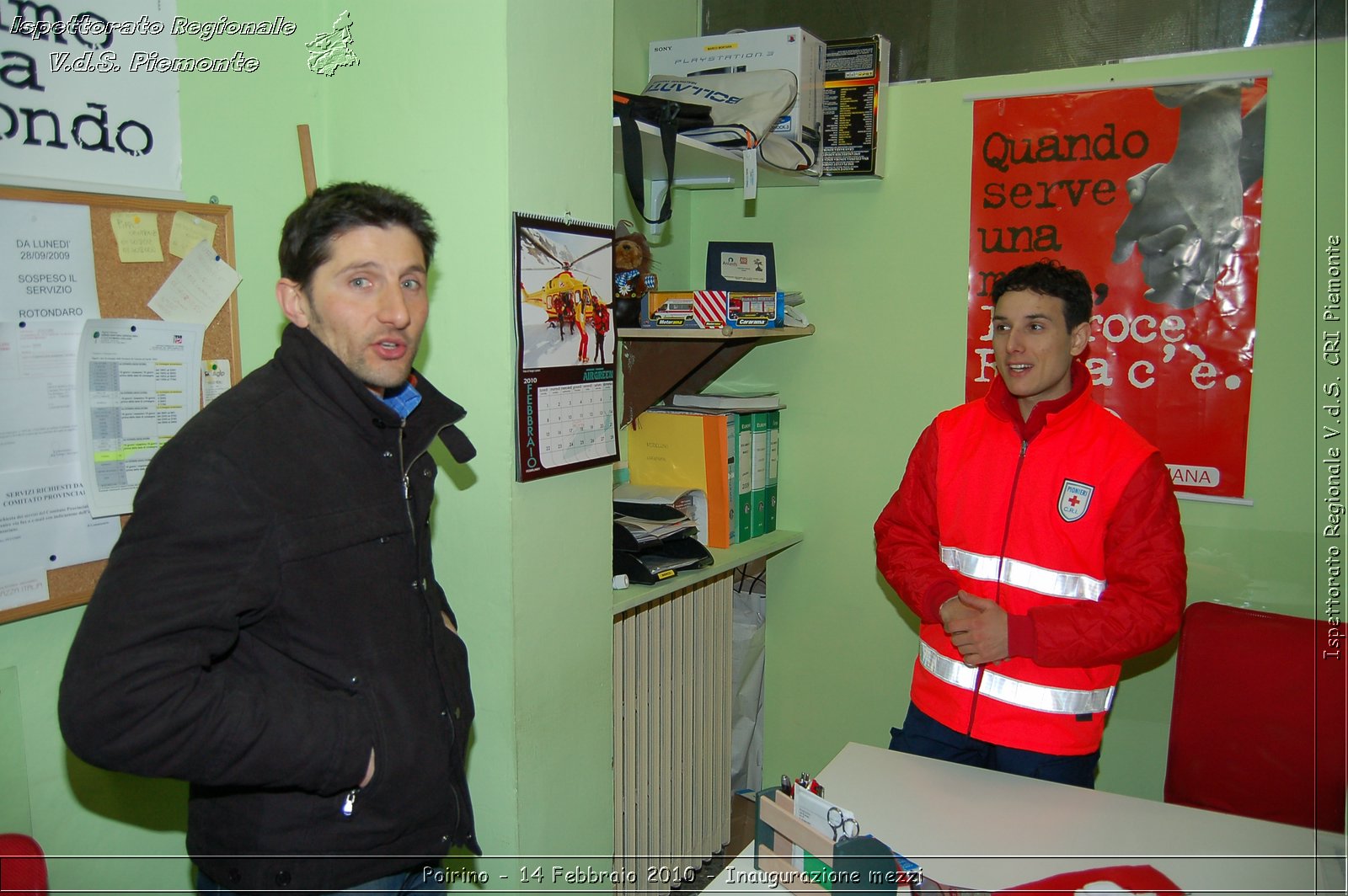 Poirino - 14 Febbraio 2010 - Inaugurazione mezzi -  Croce Rossa Italiana - Ispettorato Regionale Volontari del Soccorso Piemonte