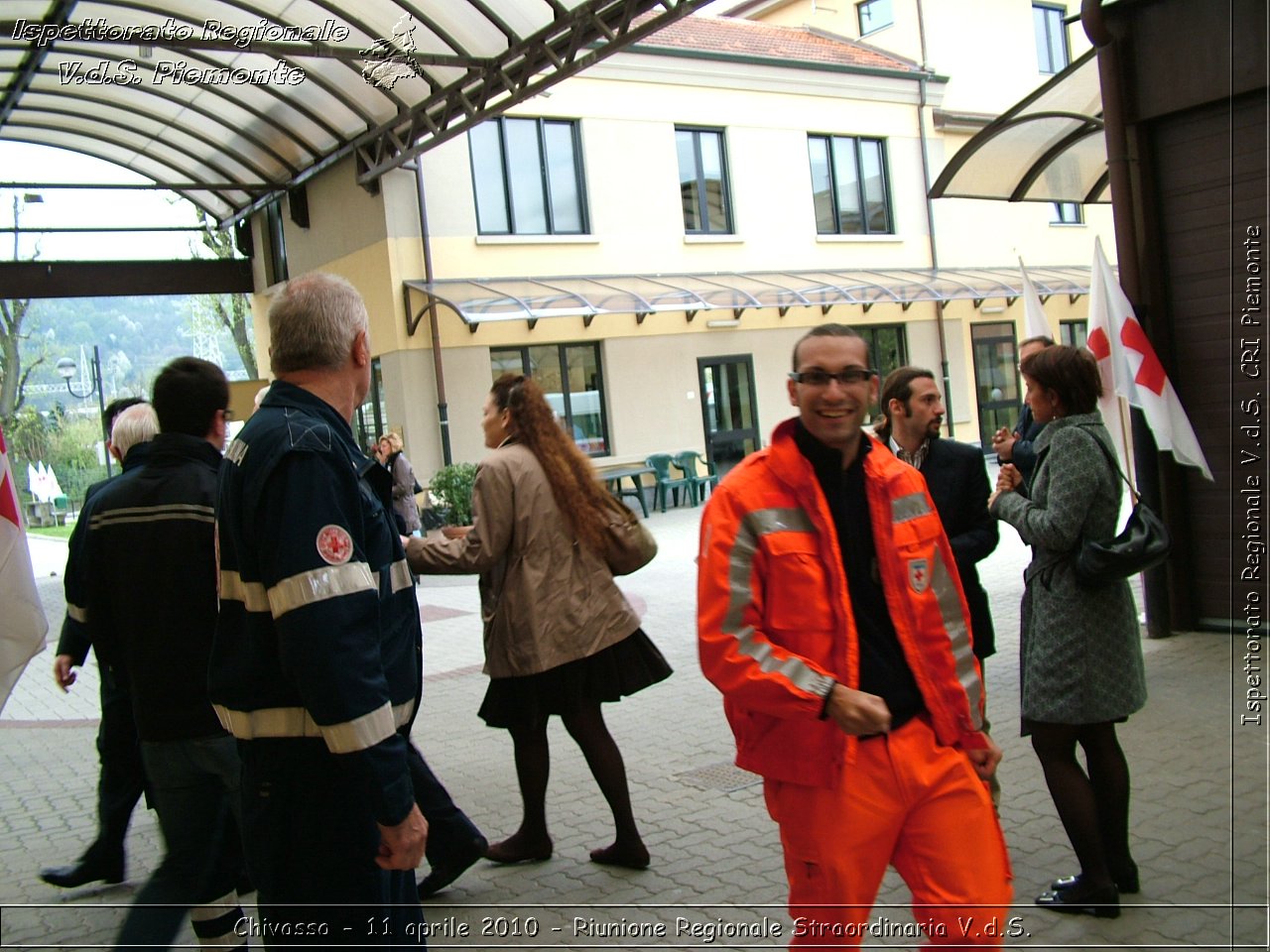 Chivasso - 11 aprile 2010 - Riunione Regionale Straordinaria V.d.S. -  Croce Rossa Italiana - Ispettorato Regionale Volontari del Soccorso Piemonte