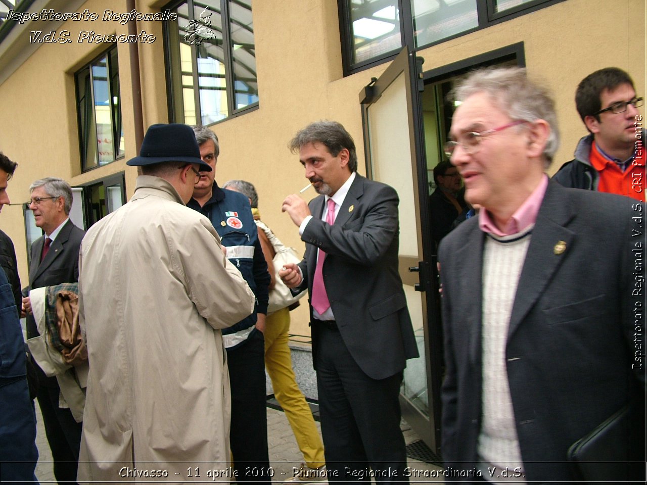 Chivasso - 11 aprile 2010 - Riunione Regionale Straordinaria V.d.S. -  Croce Rossa Italiana - Ispettorato Regionale Volontari del Soccorso Piemonte