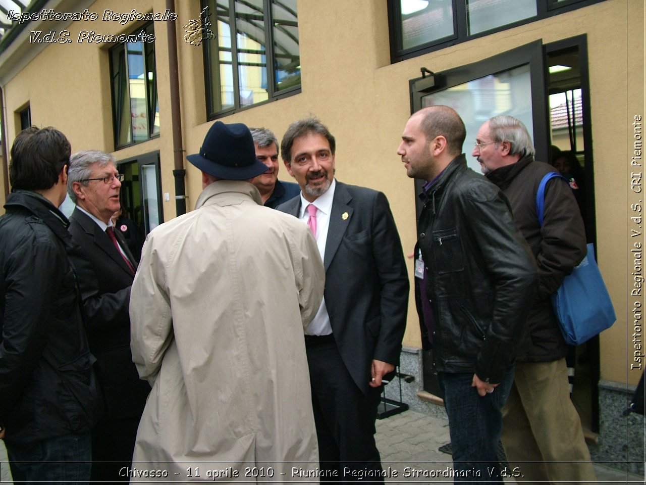 Chivasso - 11 aprile 2010 - Riunione Regionale Straordinaria V.d.S. -  Croce Rossa Italiana - Ispettorato Regionale Volontari del Soccorso Piemonte