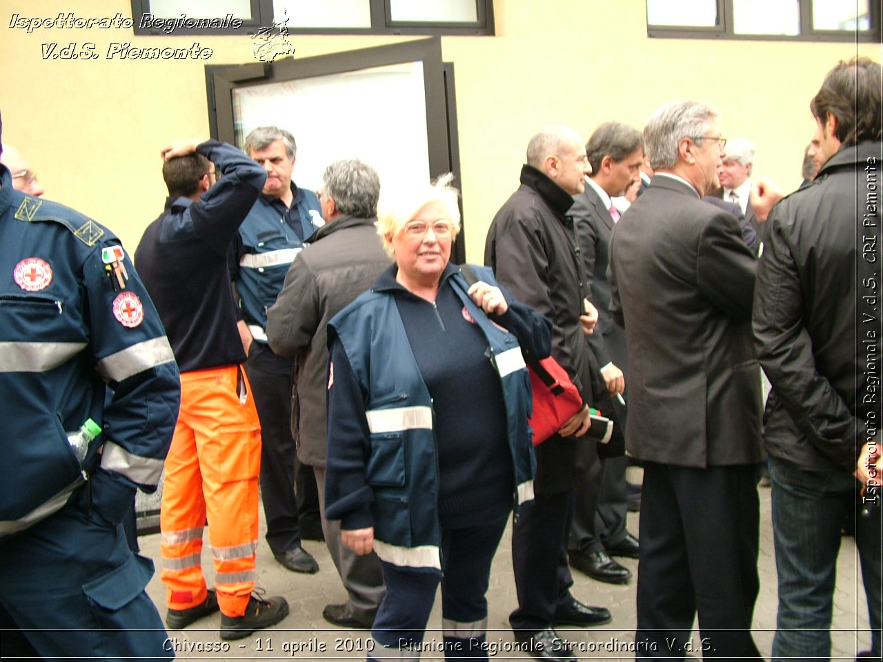 Chivasso - 11 aprile 2010 - Riunione Regionale Straordinaria V.d.S. -  Croce Rossa Italiana - Ispettorato Regionale Volontari del Soccorso Piemonte