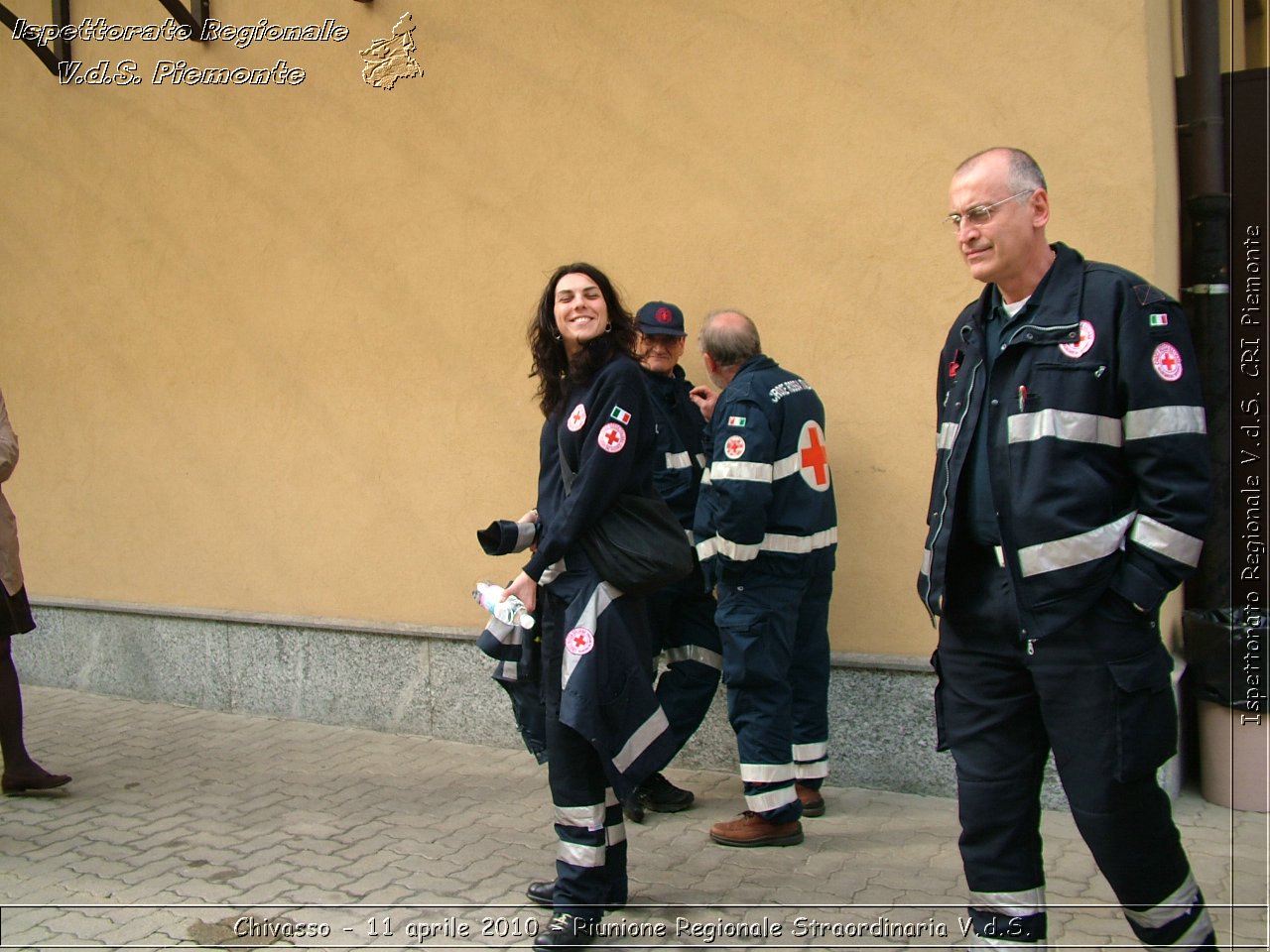 Chivasso - 11 aprile 2010 - Riunione Regionale Straordinaria V.d.S. -  Croce Rossa Italiana - Ispettorato Regionale Volontari del Soccorso Piemonte