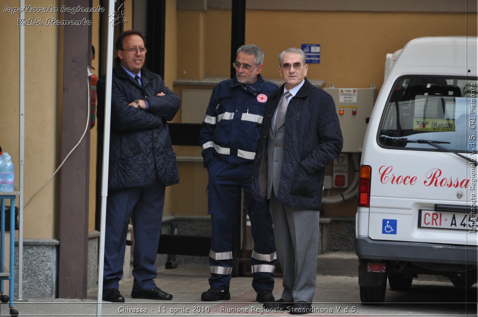 Chivasso - 11 aprile 2010 - Riunione Regionale Straordinaria V.d.S. -  Croce Rossa Italiana - Ispettorato Regionale Volontari del Soccorso Piemonte